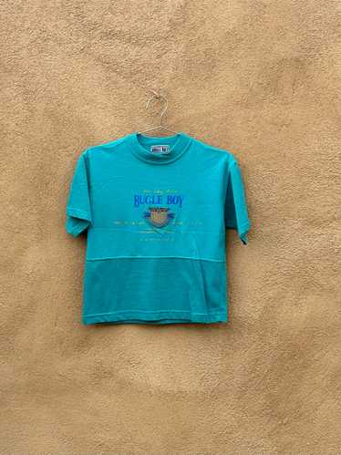 Teal Bugle Boy Tee - image 1