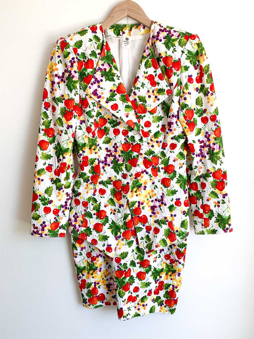 Ungaro Fruit Skirt Suit Set - image 2