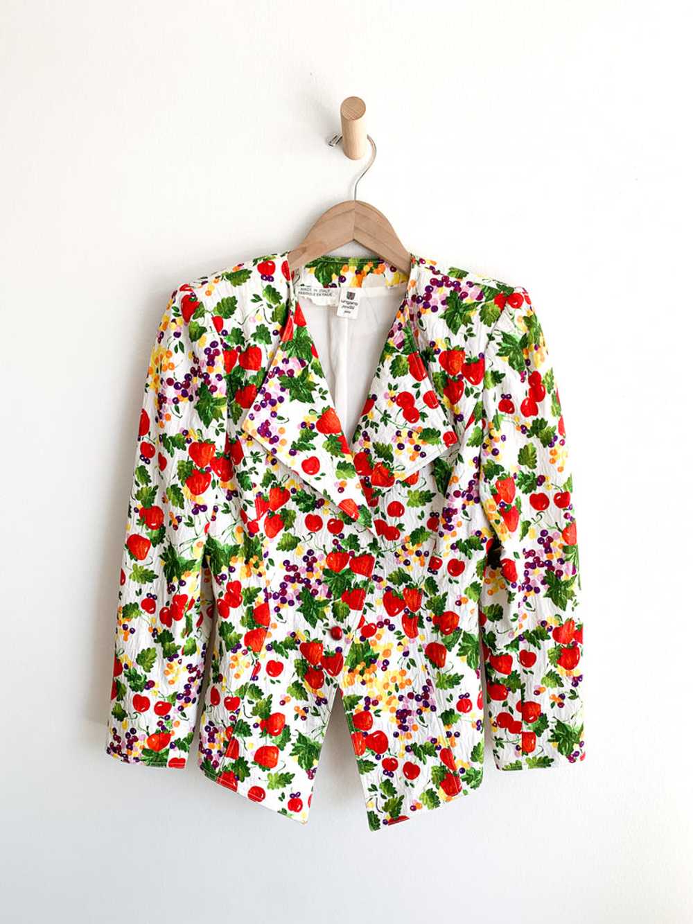 Ungaro Fruit Skirt Suit Set - image 9