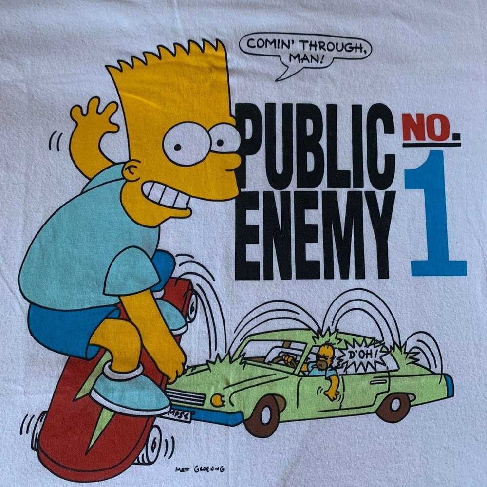 Made In Usa × The Simpsons × Vintage vintage bart… - image 2