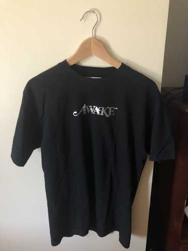 Awake Awake NY Foil Black Tee Size Medium