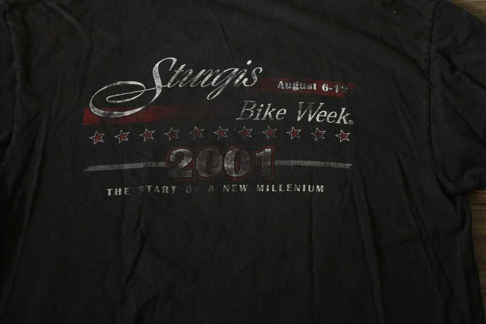 Vintage Sturgis Bike Week 2001 Vintage Tee - image 5
