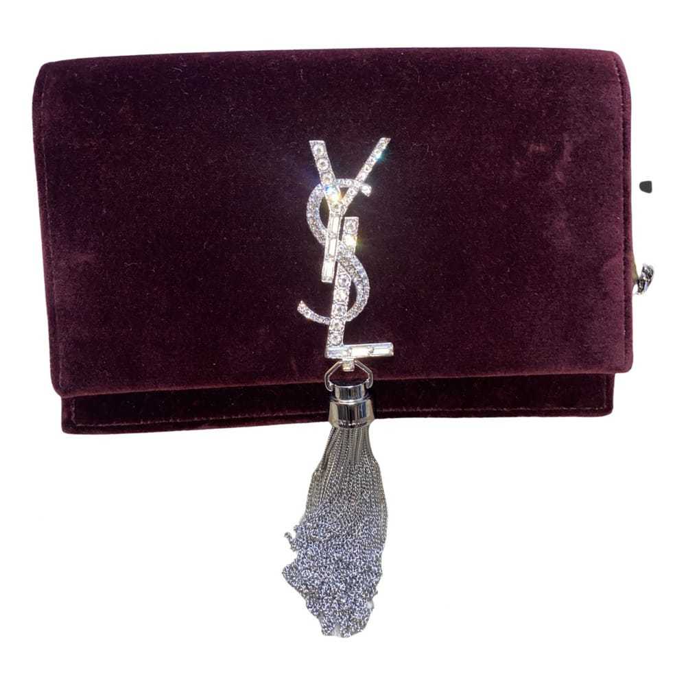 Saint Laurent Velvet handbag - image 1
