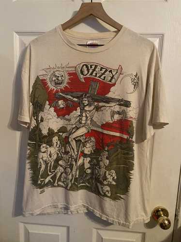 Band Tees × Vintage Vintage 1991 Ozzy Osbourne Glo