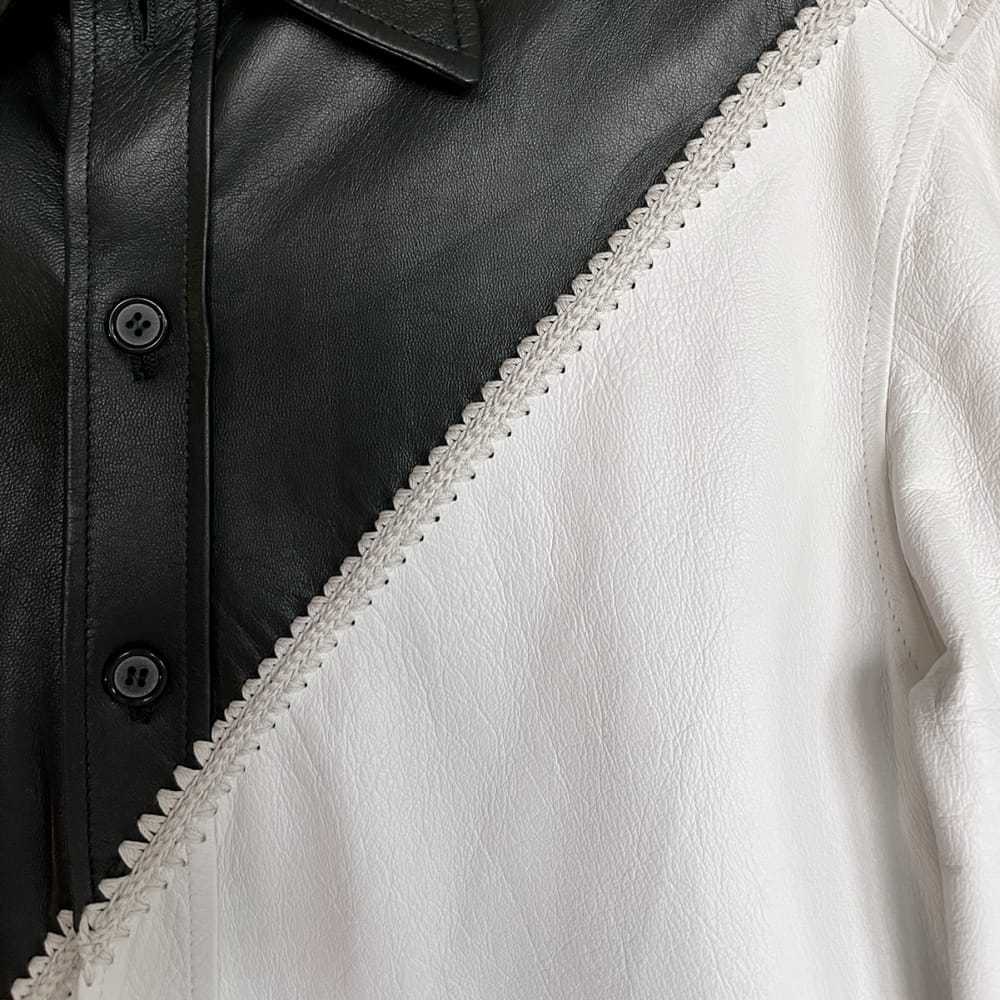 Celine Leather shirt - image 4