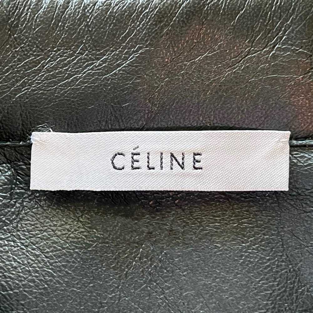Celine Leather shirt - image 5