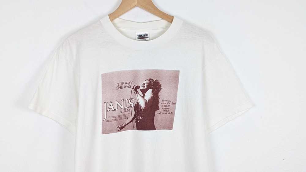 Vintage Vintage Janis Joplin Film 90s shirt - image 2