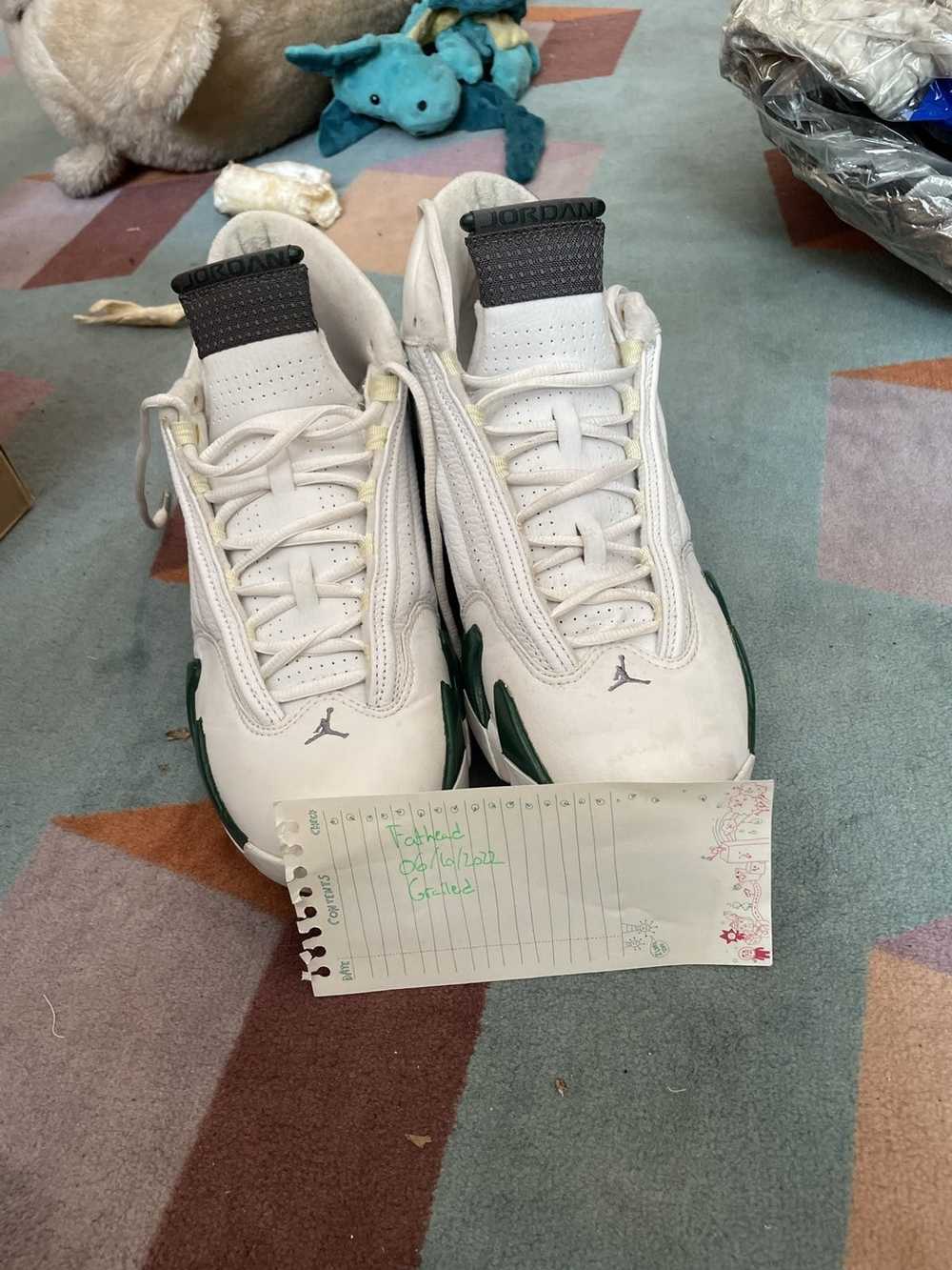 Jordan Brand Air Jordan 14 Retro 2005 White Fores… - image 8