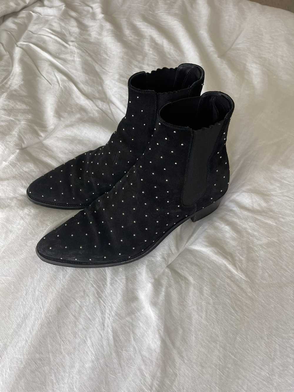 Celine Celine Camargue Studded Chelsea Boot - image 1