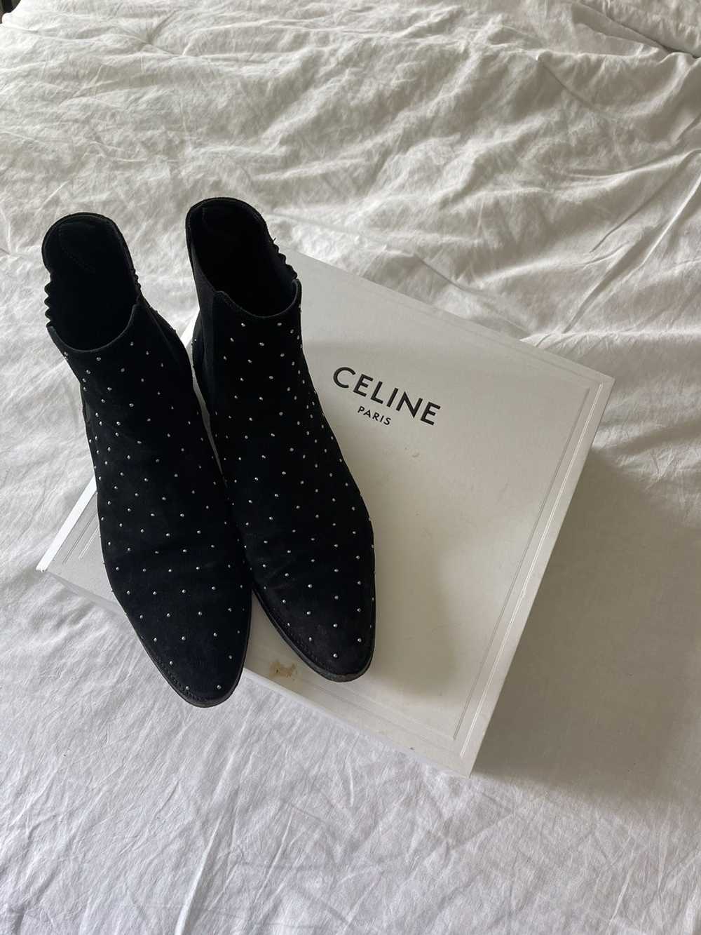 Celine Celine Camargue Studded Chelsea Boot - image 2