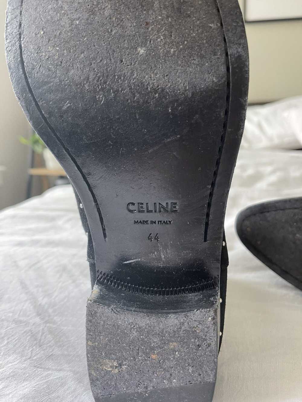 Celine Celine Camargue Studded Chelsea Boot - image 4