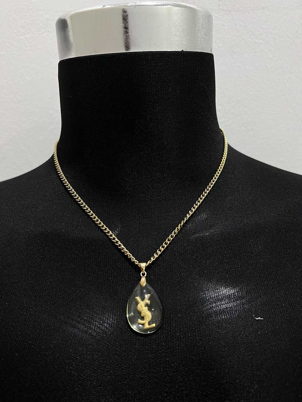 Jewelry × Luxury × Streetwear YSL Gold Plated Ova… - image 6