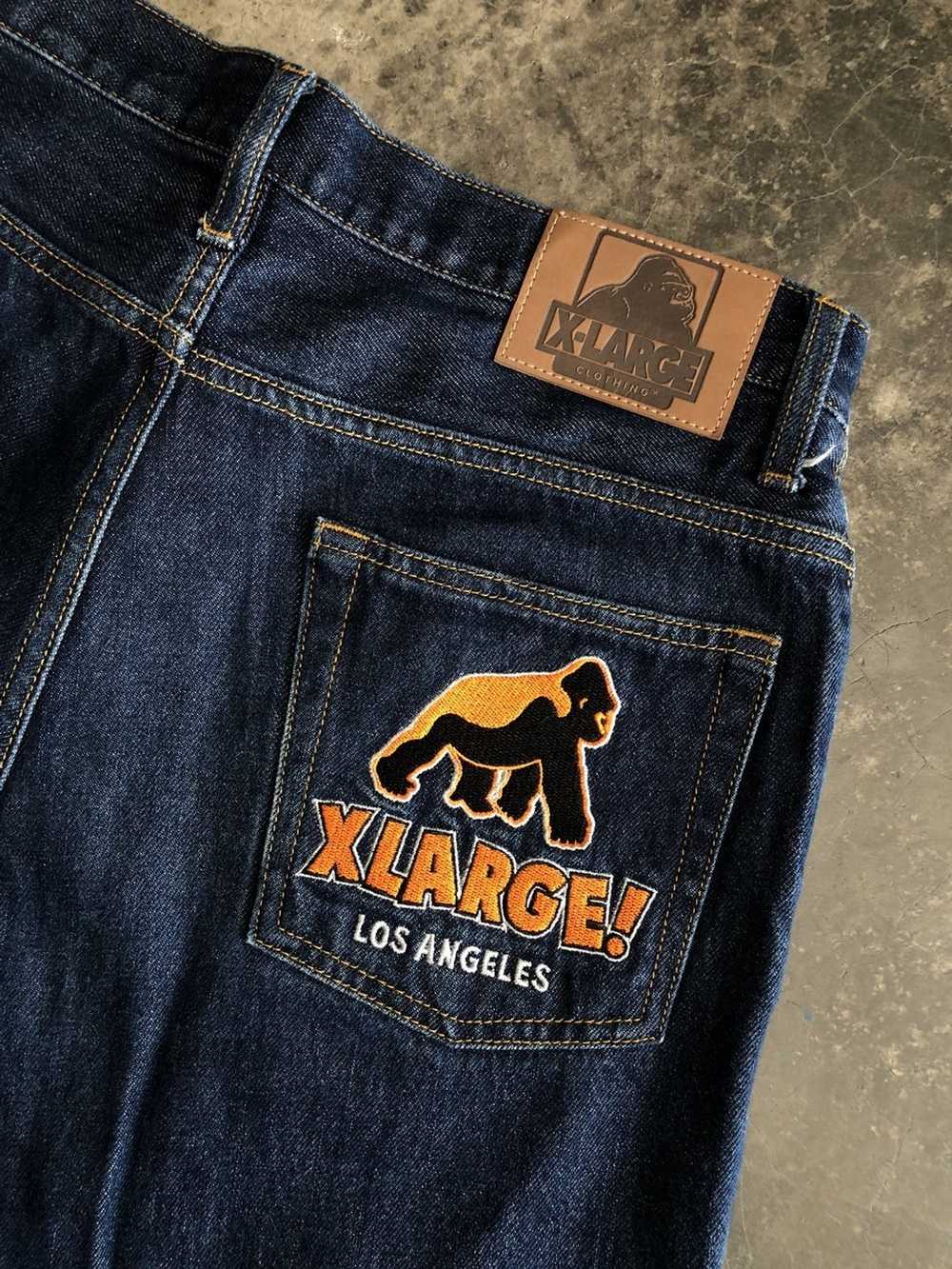 Japanese Brand × Xlarge Xlarge los angeles denim … - image 2