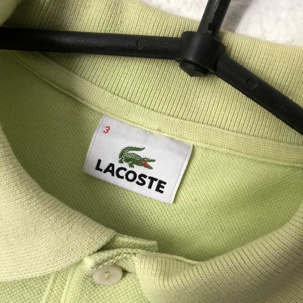 Lacoste × Vintage Lacoste vintage polo t shirt - image 5