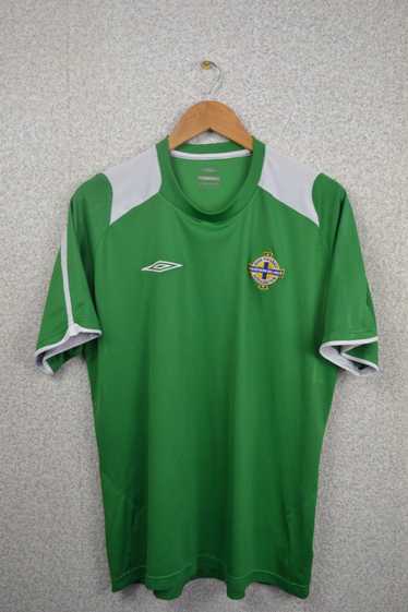 Soccer Jersey × Umbro × Vintage Northern Ireland … - image 1