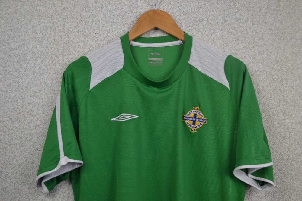 Soccer Jersey × Umbro × Vintage Northern Ireland … - image 3