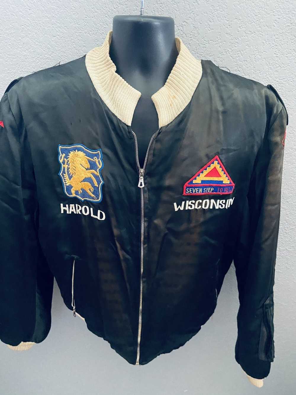 Sukajan Souvenir Jacket Vintage 1950s Sukajan Sil… - image 3