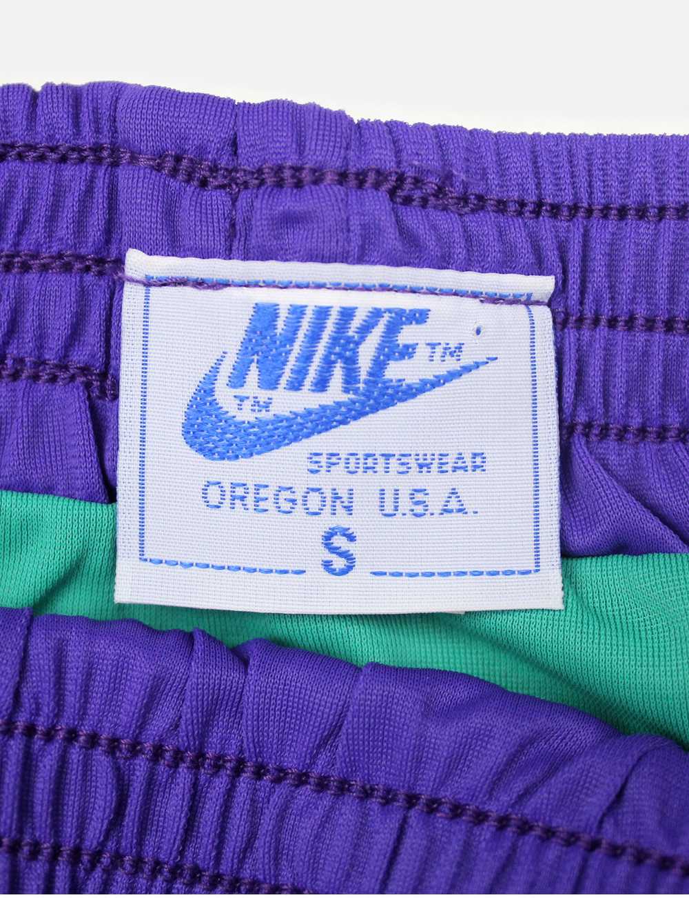 NOS 80s Nike vintage shorts OG DS split nylon run… - image 3