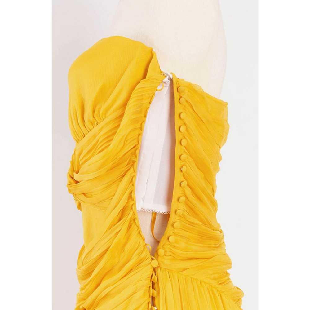 John Galliano Dress in Yellow - image 7