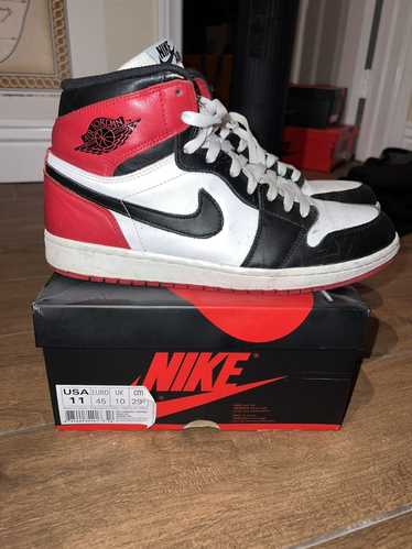 Jordan Brand × Nike Nike Jordan 1 Black Toe 2013 - image 1