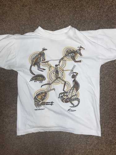 Vintage Churinga Australia Puff Print Tee