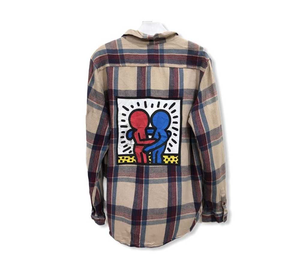 Flannel × Japanese Brand × Keith Haring Browny X … - image 1