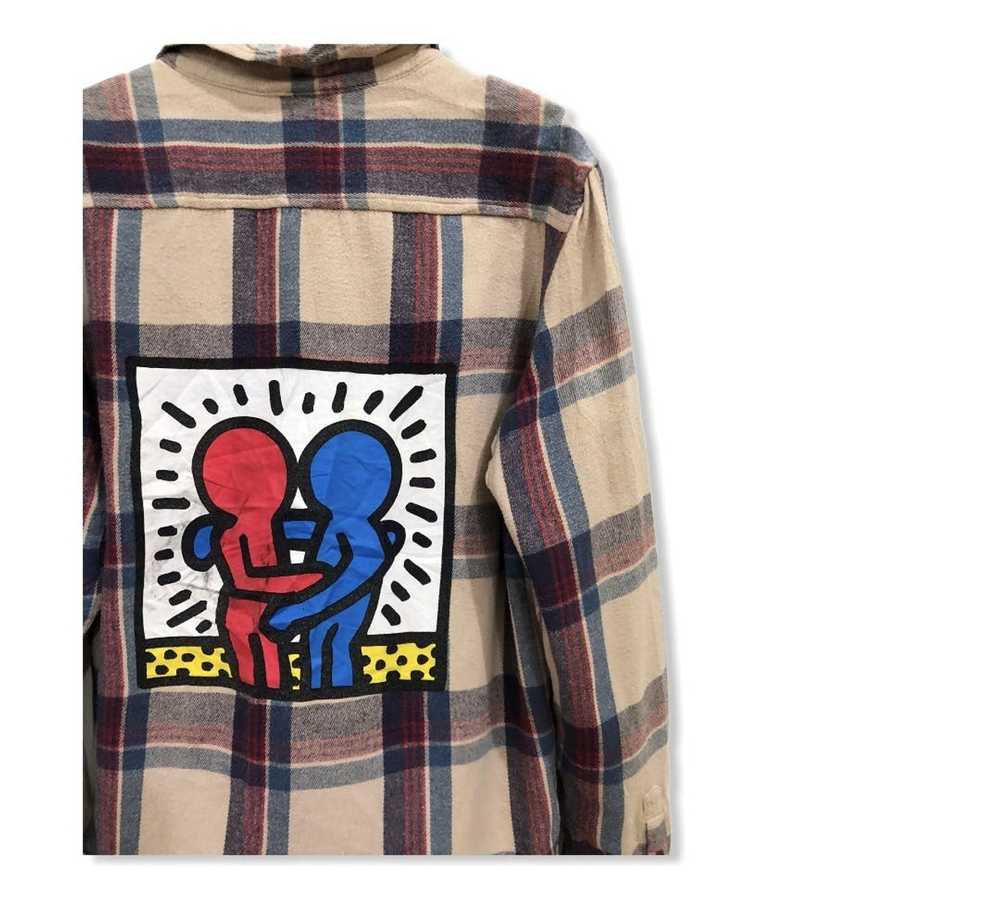 Flannel × Japanese Brand × Keith Haring Browny X … - image 2