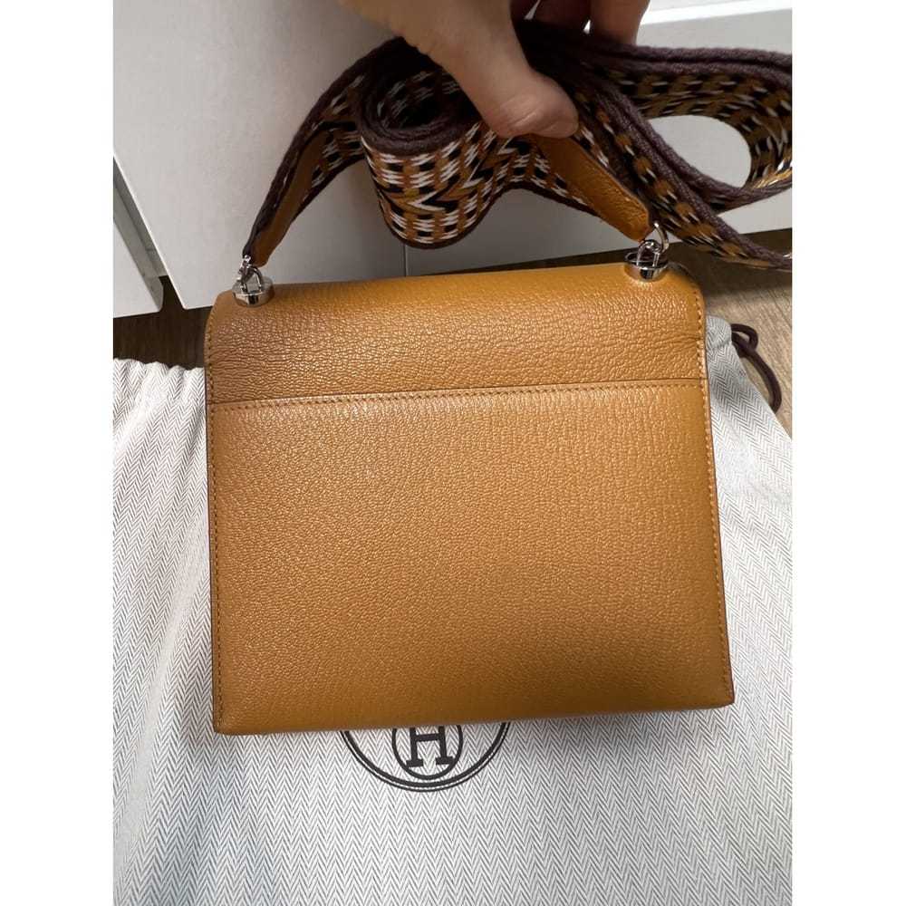 Hermès Verrou Mini leather handbag - image 4