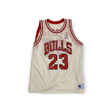 Champion, Shirts, 0 Authentic Og 90s Michael Jordan Chicago Bulls Basketball  Jersey 44 Champion