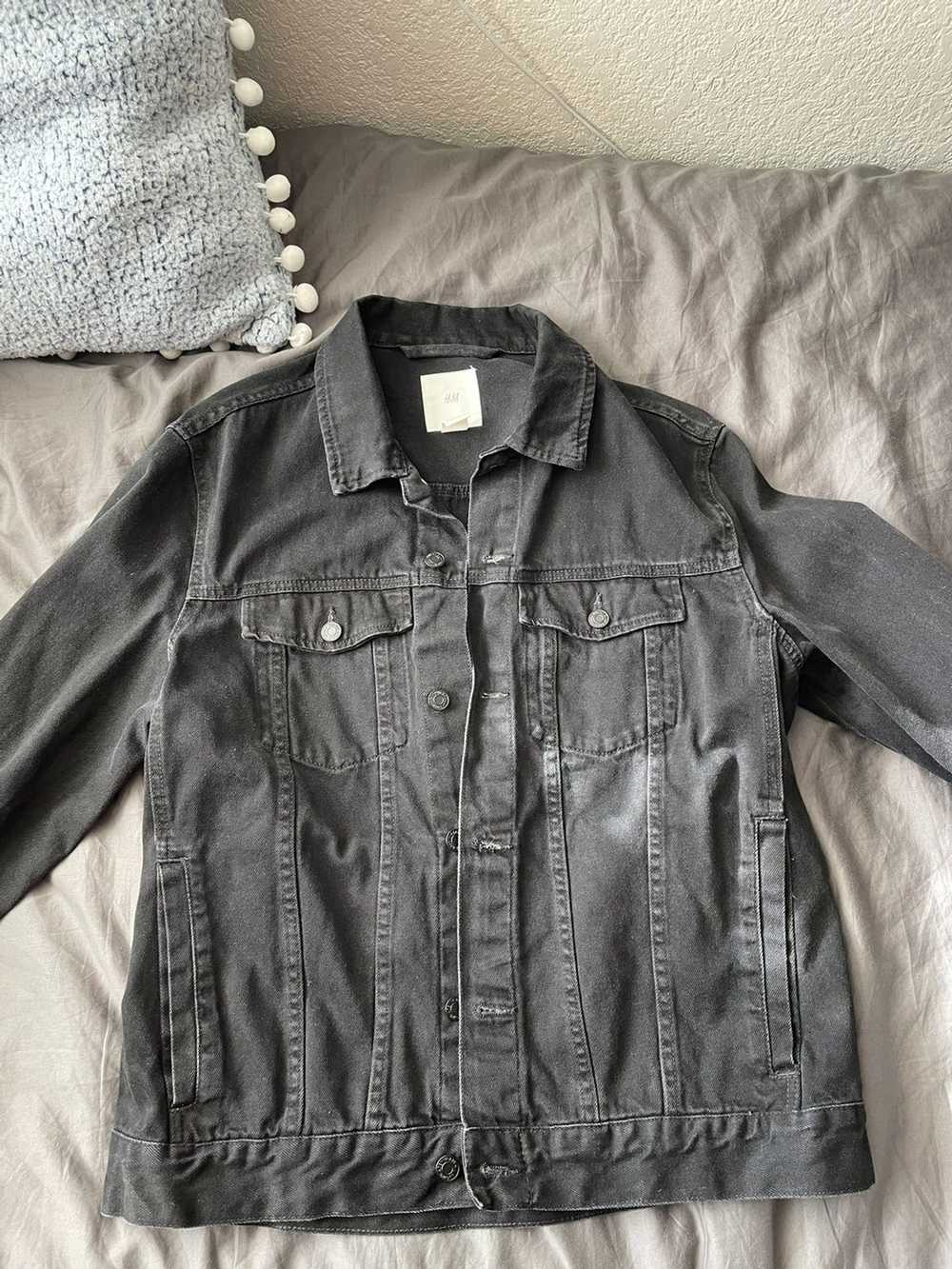 Vintage Vintage black denim jacket - image 1