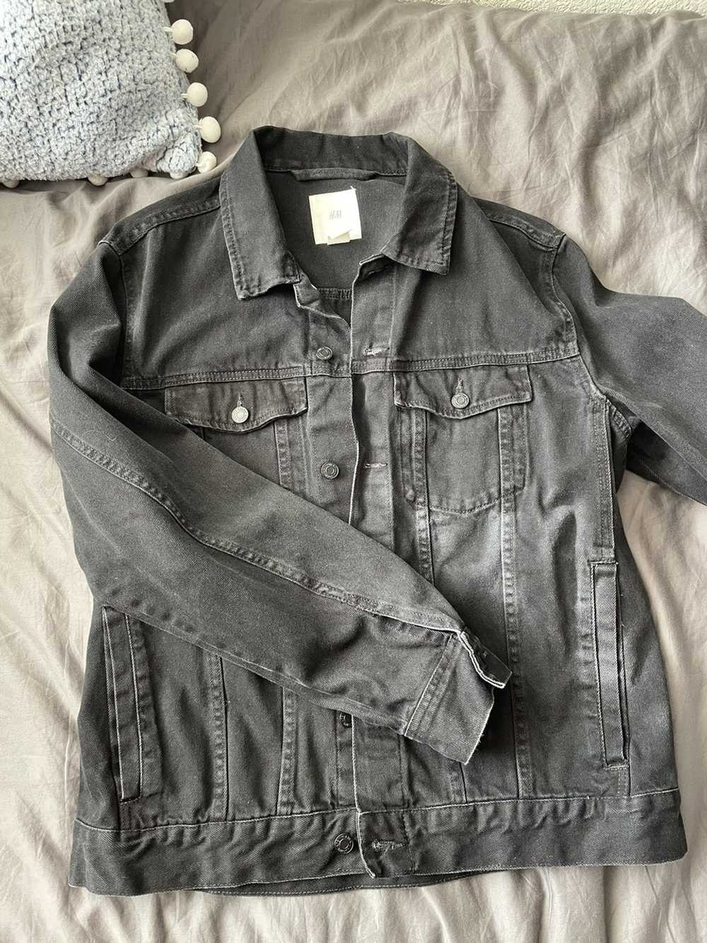 Vintage Vintage black denim jacket - image 2