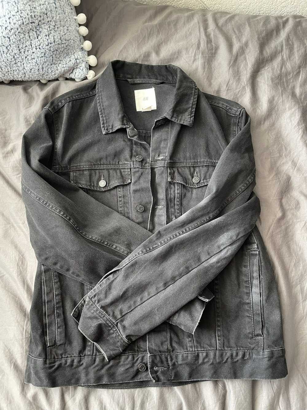 Vintage Vintage black denim jacket - image 3