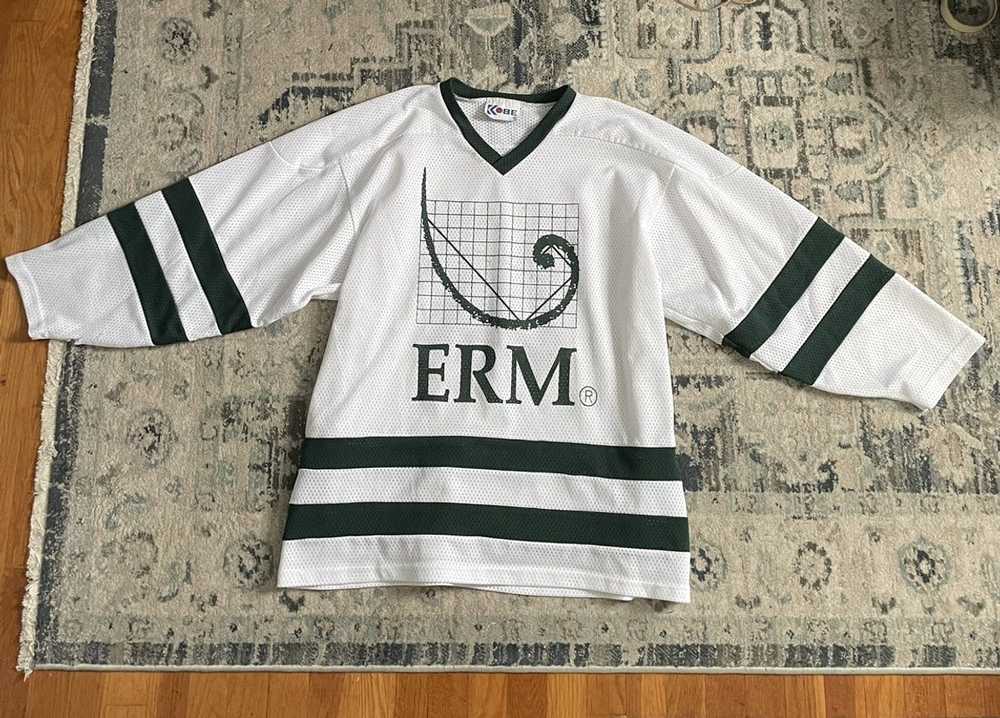 Hockey × Vintage Vintage 90s ERM Hockey Jersey - image 1