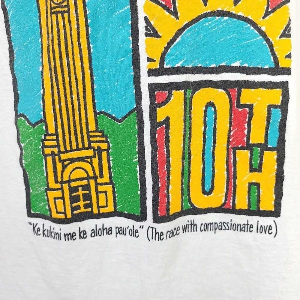 Vintage Great Aloha Run T Shirt Vintage 90s 1994 … - image 3