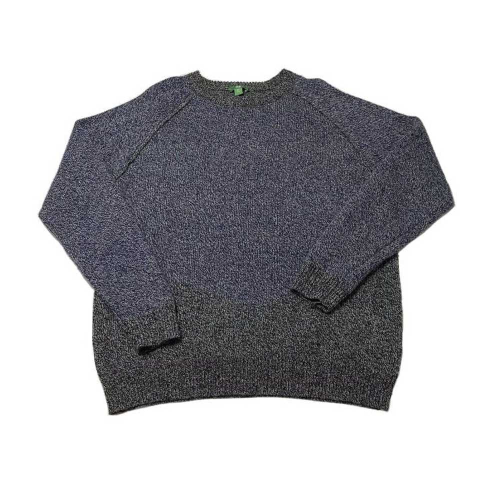 Streetwear × Vintage Dark Grey Vintage Knitted Sw… - image 2