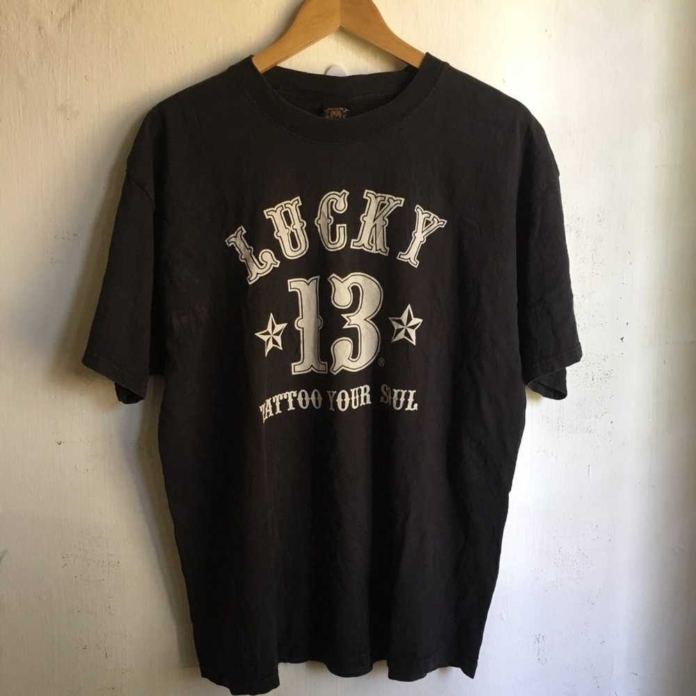 Lucky Brand × Vintage Lucky 13 Tee x Vintage - image 1