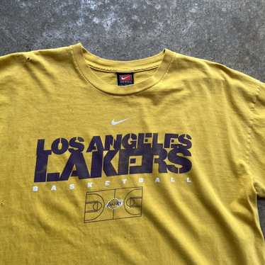 1997-1998 Authentic Nike Los Angeles Lakers Warm Upauthentic -  Israel