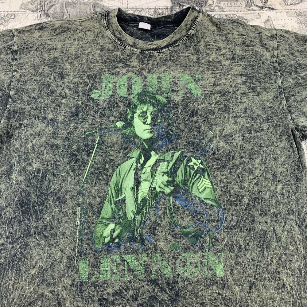 John Lennon × Rock T Shirt × Vintage Vintage 2000… - image 2