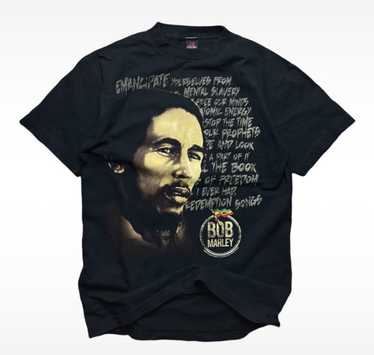 Bob Marley × Rap Tees × Vintage Bob Marley Vintag… - image 1