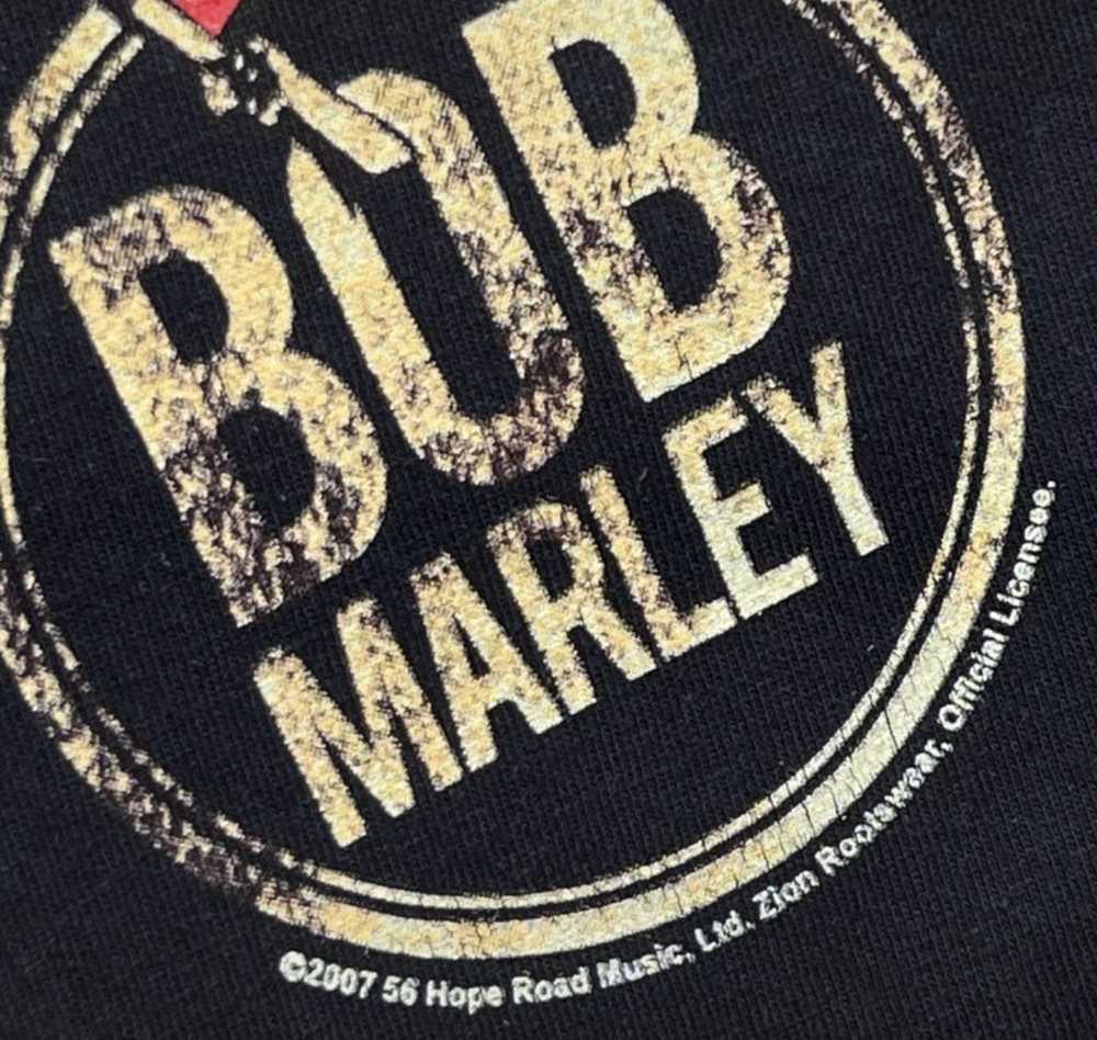 Bob Marley × Rap Tees × Vintage Bob Marley Vintag… - image 3