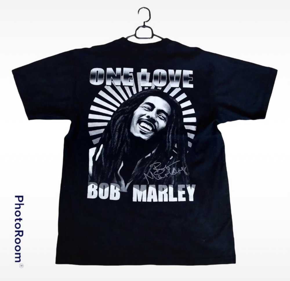 Bob Marley × Rap Tees × Vintage Bob Marley Vintag… - image 2