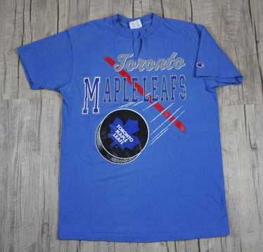 Vintage Toronto Maple Leafs Sweatshirt Crewneck Size Medium Blue 1992 90s  NHL
