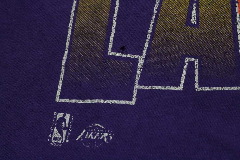 NBA × Vintage Vintage 90s Los Angeles Lakers Logo… - image 4