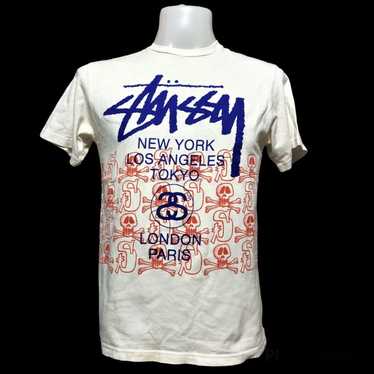 2000's) Stussy Monogram N4 Logo graphic t-shirt - M – Since'99 Vintage