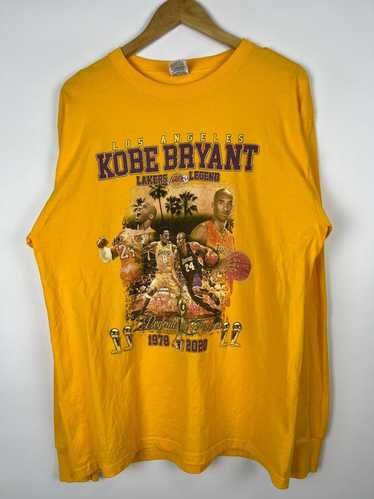 NBA Cut Sew LA Lakers Oversized T-Shirt D01_408