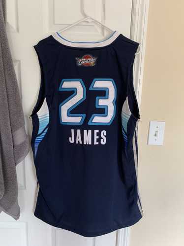 LeBron James Cleveland Cavaliers adidas Net Number T-Shirt - Black