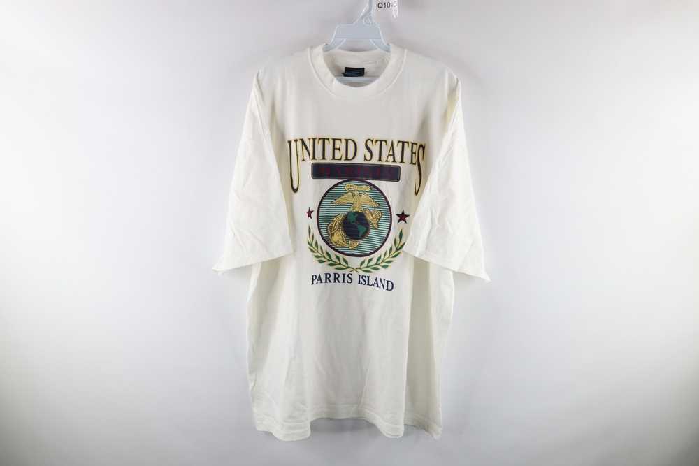 Vintage Vintage 90s United States Marines Parris … - image 1