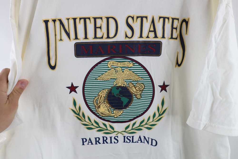 Vintage Vintage 90s United States Marines Parris … - image 4