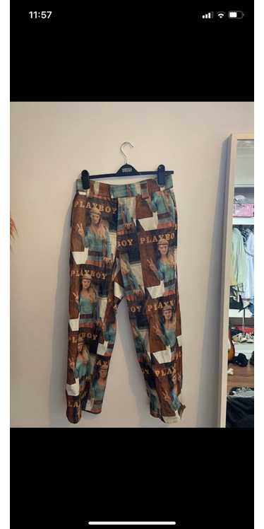 Soulland Soulland x playboy corduroy pants