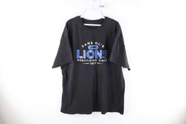 Detroit Lions Men's Dri-FIT Mock Neck - Vintage Detroit Collection